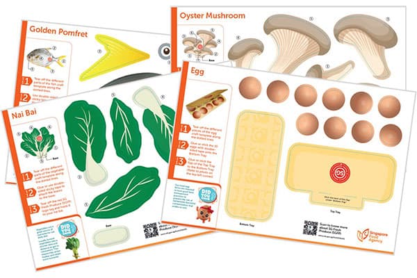 Brochures and Crafts for Food Safety & Security